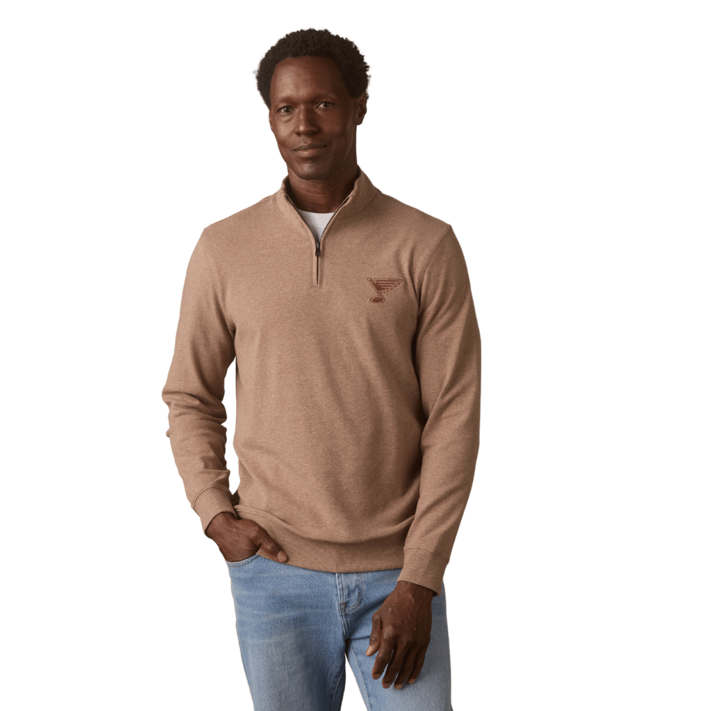 St. Louis Blues the Normal Brand Blue Note Weekend 1/4 Zip 1/4 Zip The Normal Brand