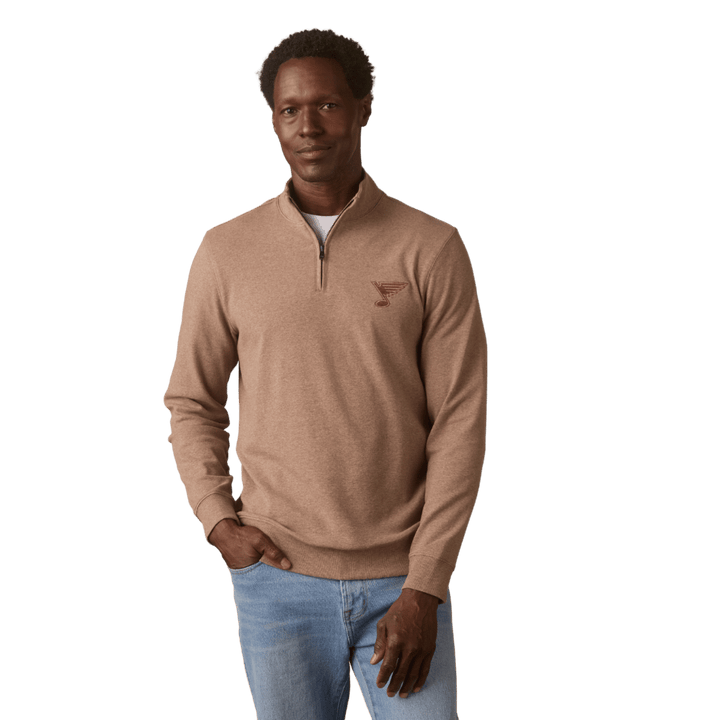 St. Louis Blues the Normal Brand Blue Note Weekend 1/4 Zip 1/4 Zip The Normal Brand