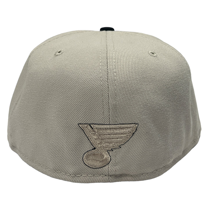 ST. LOUIS BLUES NEW ERA 5950 COLORBLOCK STONE FITTED HAT Hat New Era   