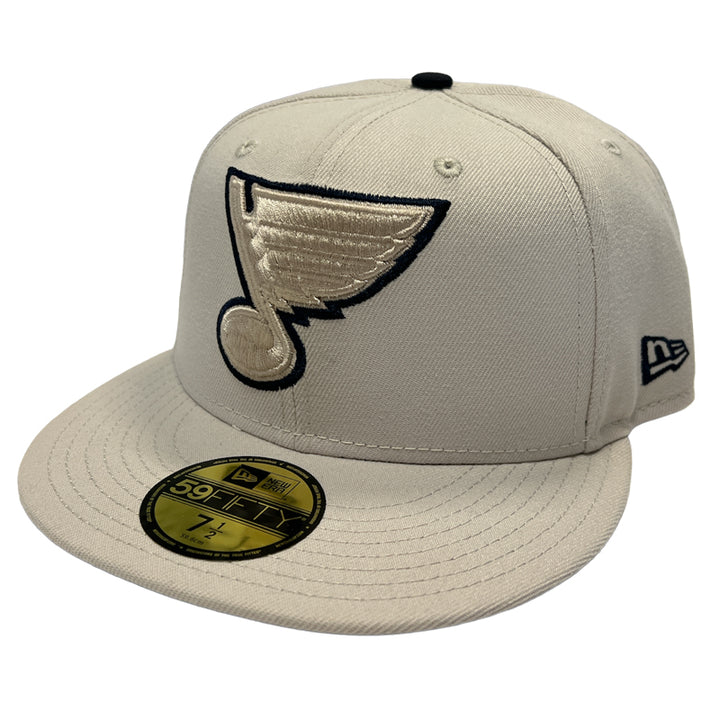 ST. LOUIS BLUES NEW ERA 5950 COLORBLOCK STONE FITTED HAT Hat New Era   