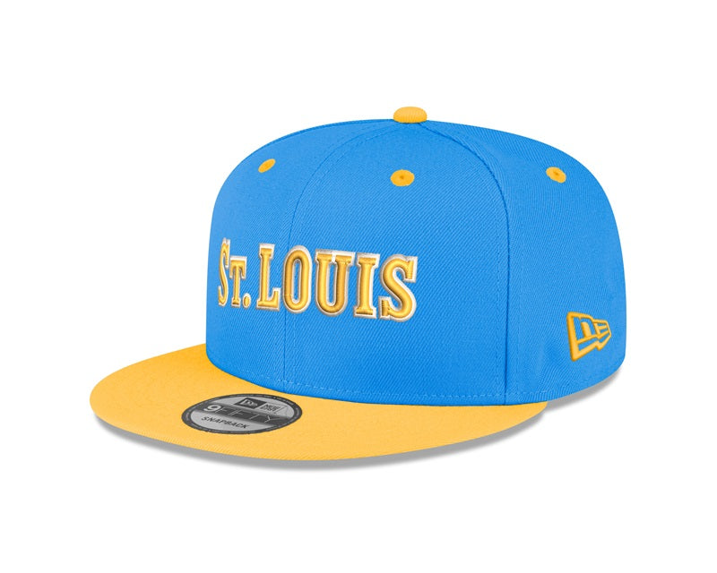 ST. LOUIS BLUES NEW ERA 9FIFTY WINTER CLASSIC SNAPBACK HAT - AIR FORCE BLUE Hat New Era   