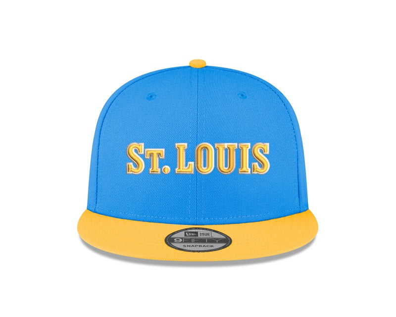 ST. LOUIS BLUES NEW ERA 9FIFTY WINTER CLASSIC SNAPBACK HAT - AIR FORCE BLUE Hat New Era   