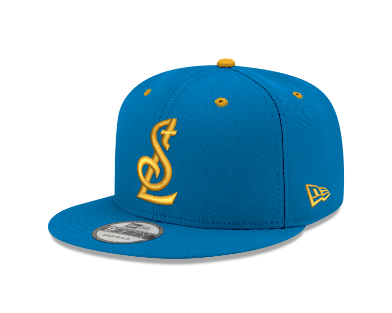 ST. LOUIS BLUES 950 STL LOGO SNAPBACK - BLUE Hat New Era