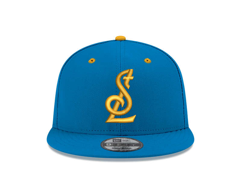 ST. LOUIS BLUES 950 STL LOGO SNAPBACK - BLUE Hat New Era