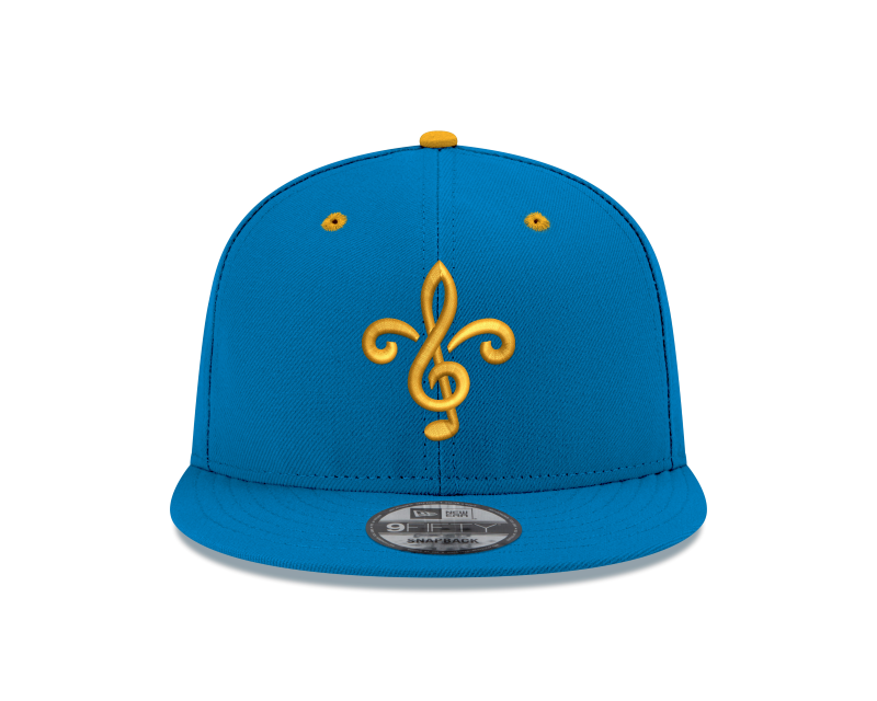 ST. LOUIS BLUES 9FIFTY FLEUR-DE-LIS LOGO SNAPBACK - BLUE Hat New Era