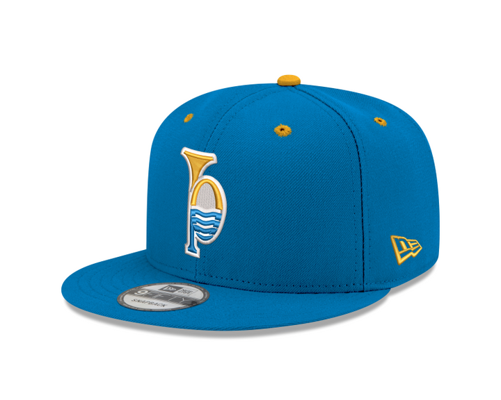 ST. LOUIS BLUES 9FIFTY RIVER FRONT LOGO SNAPBACK - BLUE Hat New Era
