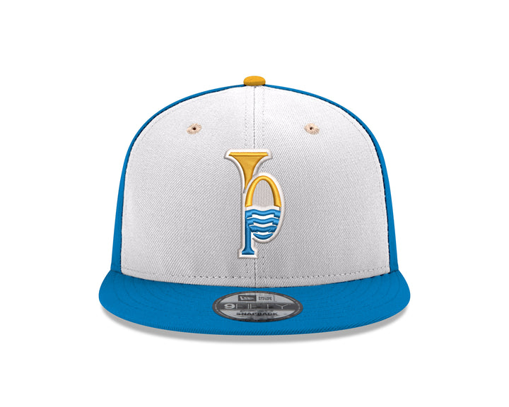 ST. LOUIS BLUES 950 RIVER MUSIC SNAPBACK - White and Blue Hat New Era
