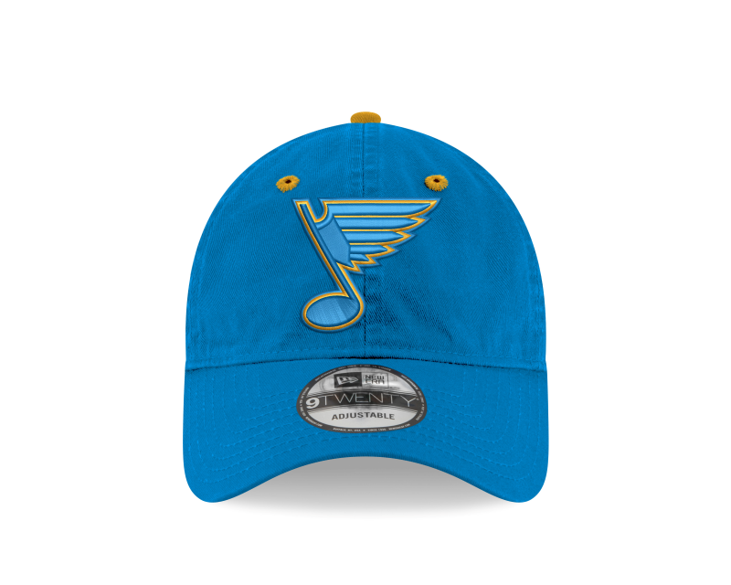 ST. LOUIS BLUES NEW LOGO 9TWENTY STRAPBACK - AIR FORCE BLUE Hat New Era