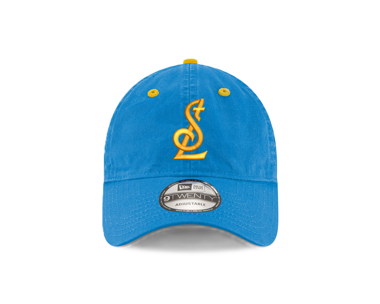 ST. LOUIS BLUES NEW ERA CAP 9TWENTY STL LOGO ADJUSTBLE HAT - BLUE Adjustable Cap New Era