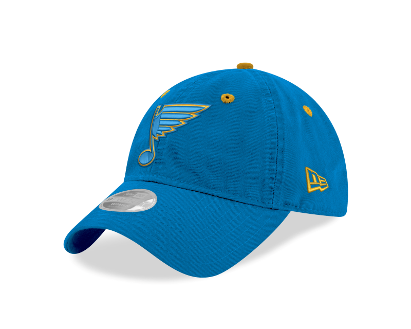 ST. LOUIS BLUES NEW LOGO LADIES 9TWENTY STRAPBACK - AIR FORCE BLUE Hat New Era