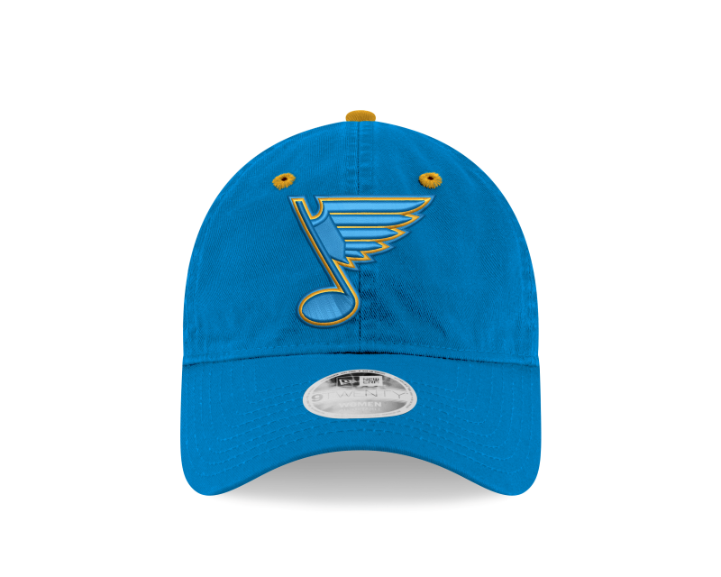 ST. LOUIS BLUES NEW LOGO LADIES 9TWENTY STRAPBACK - AIR FORCE BLUE Hat New Era