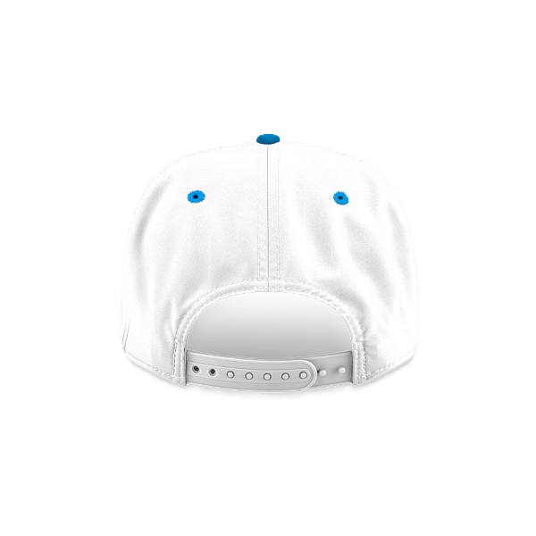 ST. LOUIS BLUES NEW ERA 9SEVENTY NOTE LOGO NHL SHIELD SNAPBACK - WHITE Adjustable Cap New Era
