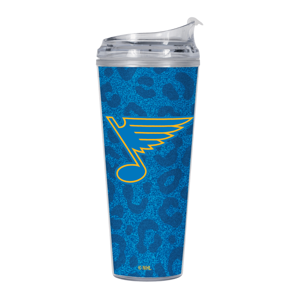 NOTE FC GLITTER HINGED LID TUMBLER BLUE 24 OZ Tumbler Rico
