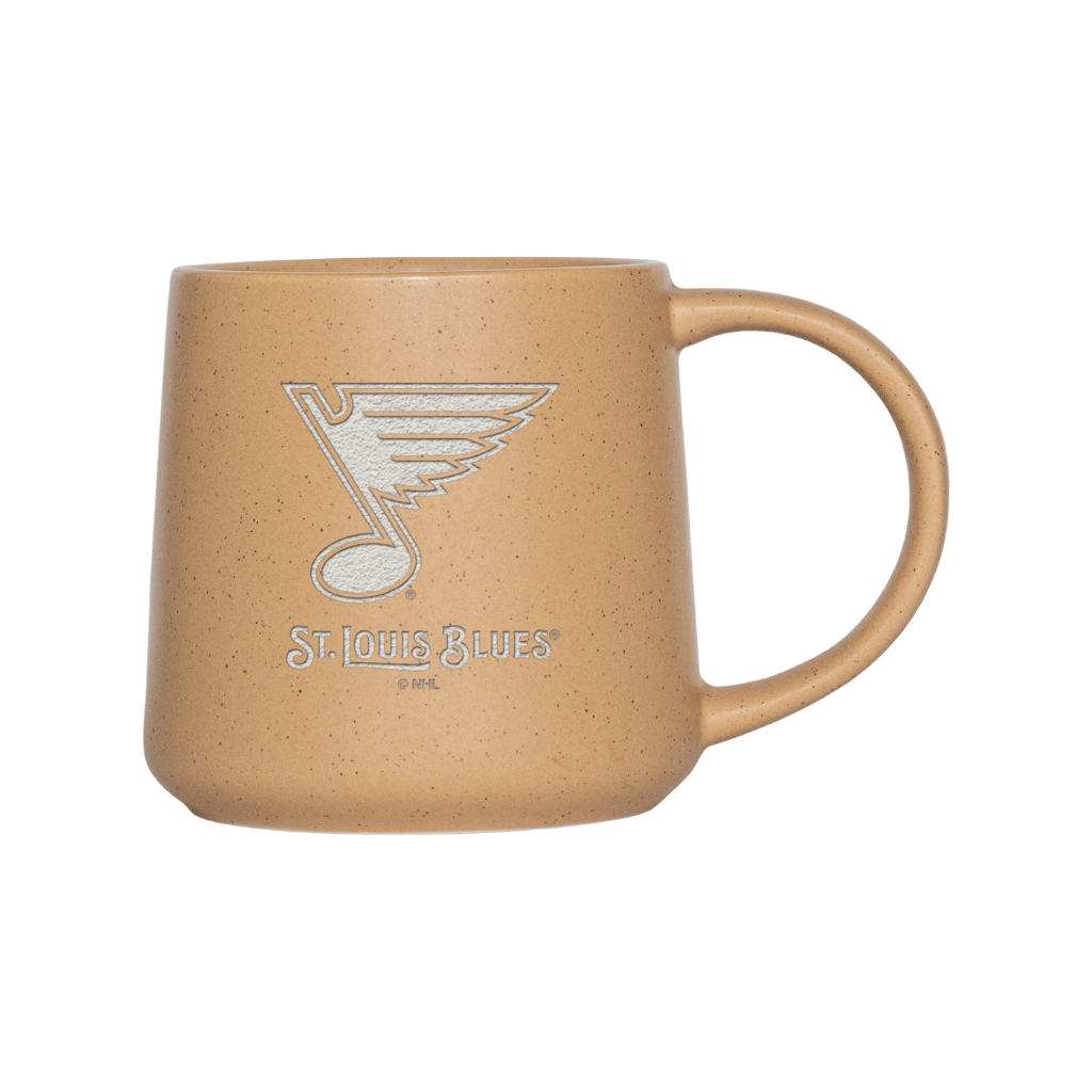 St. Louis Blues Laser Engraved Ceramic Blue Note Mug