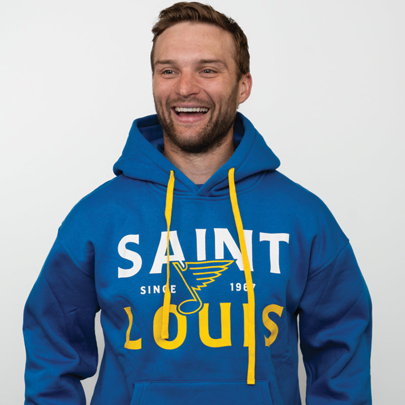 ST. LOUIS BLUES SERIES SIX ESTABLISHED HOODIE - BLUE Hoodie Series Six