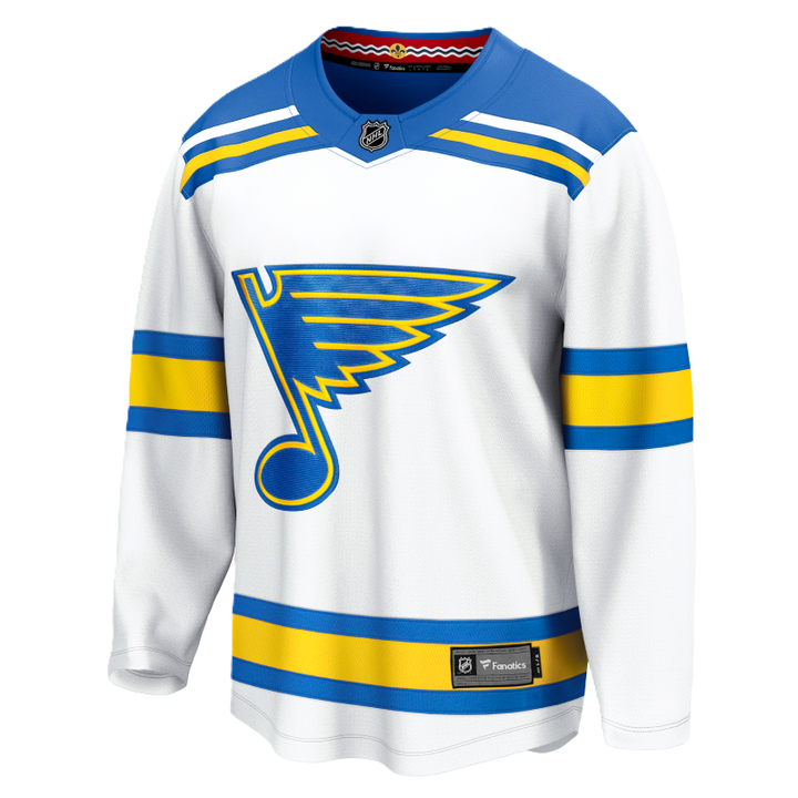 ST. LOUIS BLUES FANATICS BREAKAWAY ROAD JERSEY Jersey Fanatics