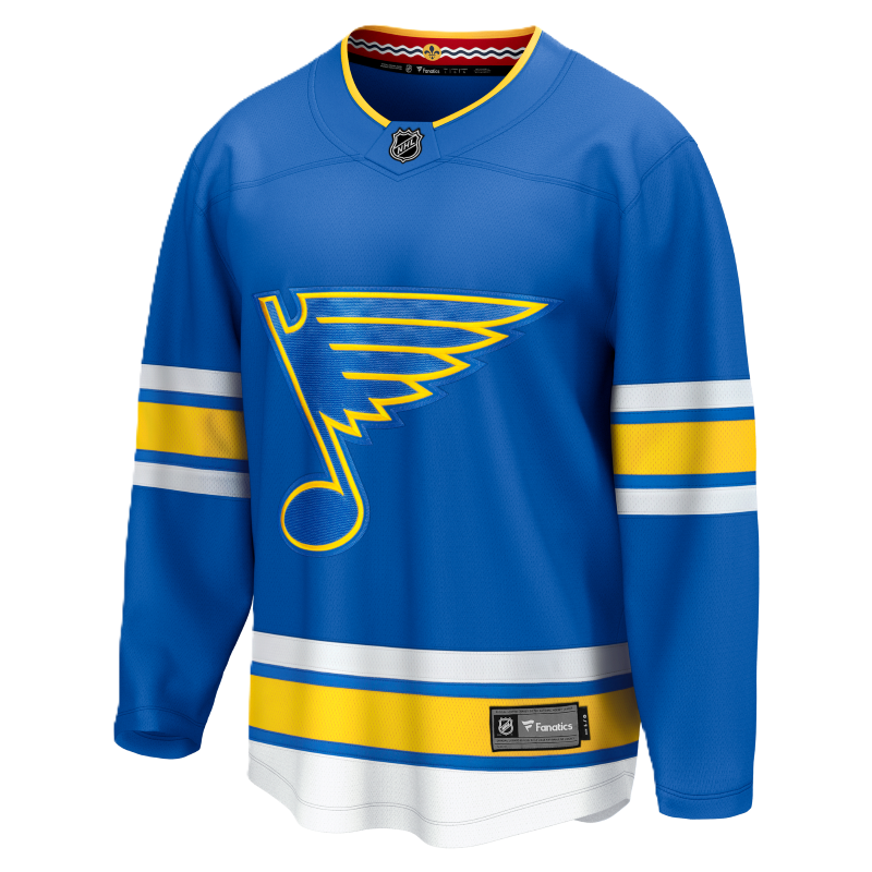 ST. LOUIS BLUES FANATICS BREAKAWAY HOME JERSEY Jersey Fanatics