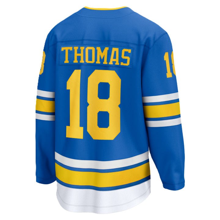 ST. LOUIS BLUES FANATICS BREAKAWAY HOME JERSEY - THOMAS #18 Jersey Fanatics