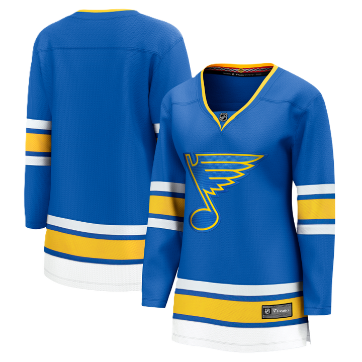 ST. LOUIS BLUES FANATICS WOMENS BREAKAWAY HOME JERSEY Jersey Fanatics