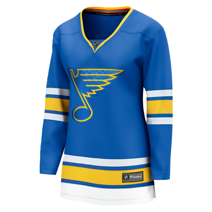 ST. LOUIS BLUES FANATICS WOMENS BREAKAWAY HOME JERSEY Jersey Fanatics