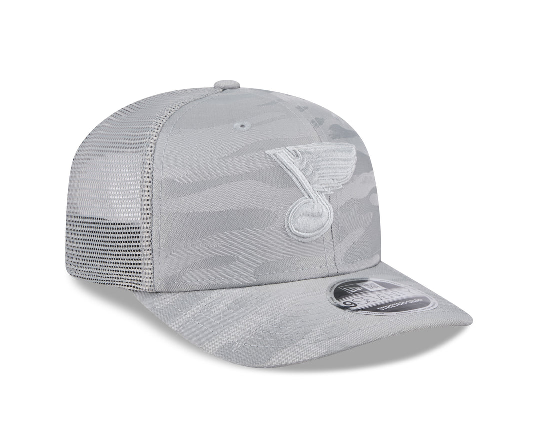 NEW ERA 970 ST. LOUIS BLUES CAMO MESH STRETCH SNAPBACK Hat New Era   