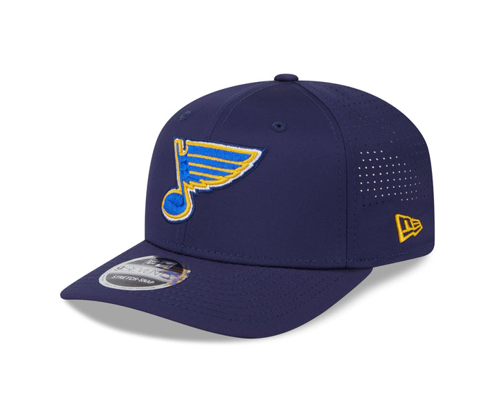 NEW ERA 970 ST. LOUIS BLUES PERFORMANCE MESH STRETCH SNAPBACK Hat New Era   