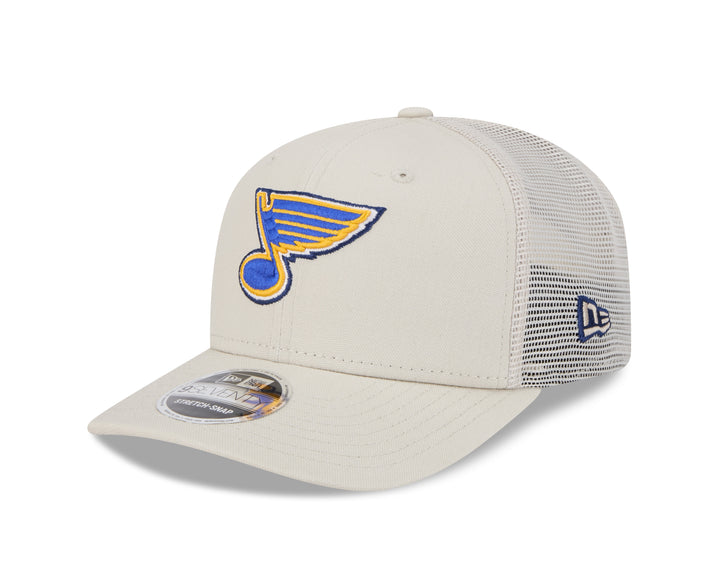 NEW ERA 970 ST. LOUIS BLUES STONE STRETCH SNAPBACK Hat New Era   