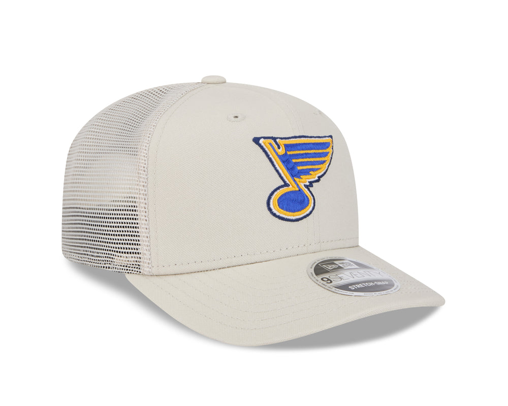 NEW ERA 970 ST. LOUIS BLUES STONE STRETCH SNAPBACK Hat New Era   