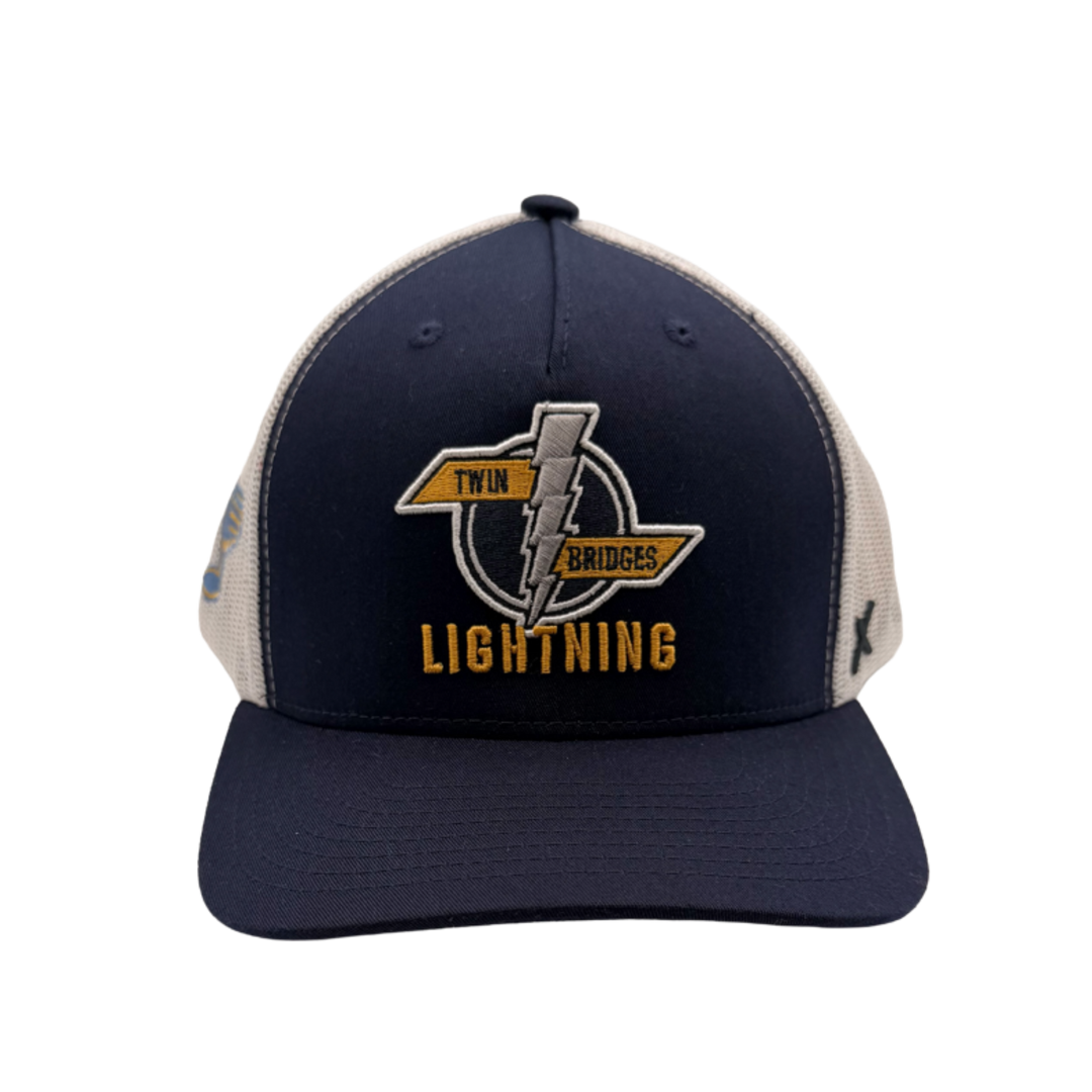 2025 Youth Hockey Association Hat - Twin Bridges Lightning Adjustable Cap CapX