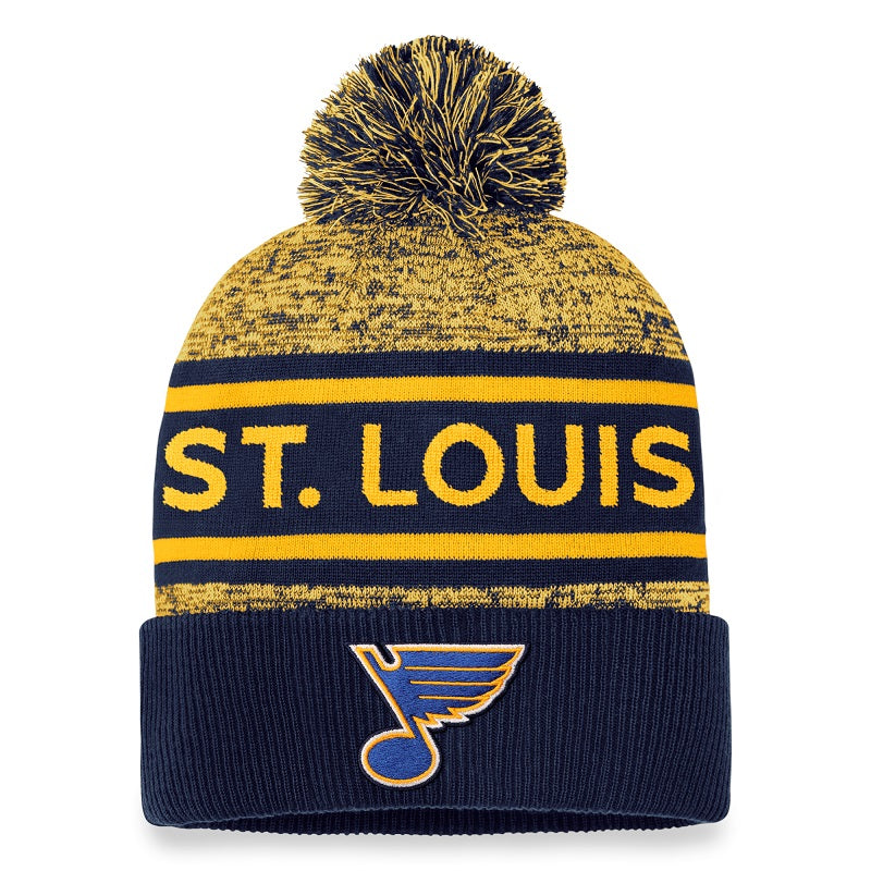 ST. LOUIS BLUES NAMEPLATE ADIDAS MESH STRAPBACK HAT - ROYAL