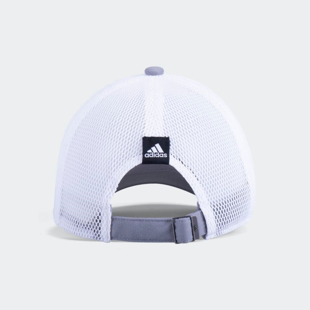 ST. LOUIS BLUES ADIDAS ARCH MESH STRAPBACK HAT - GREY Hat adidas   