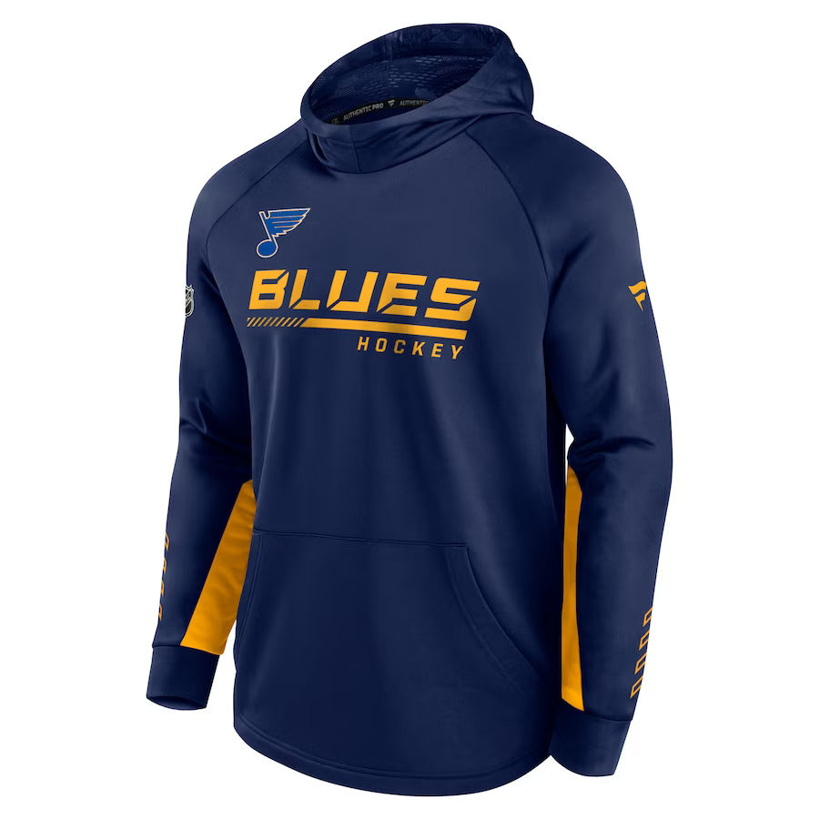 ST. LOUIS BLUES WOMENS ADIDAS 3 STRIPED NOTE HOODIE - ROYAL GOLD – STL  Authentics