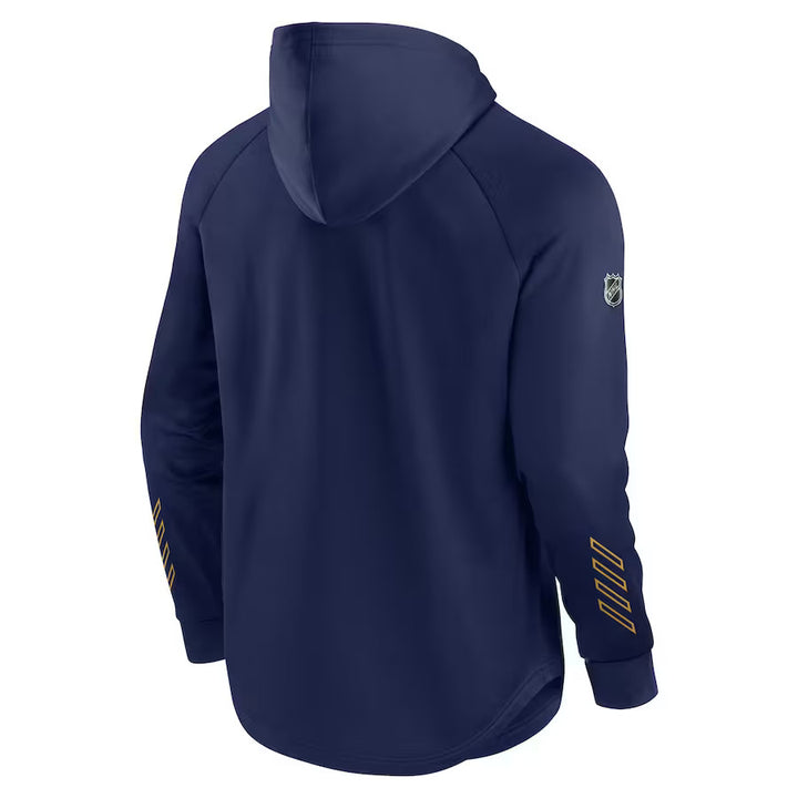 St. Louis Blues Fanatics Authentic Pro Locker Room Hoodie - Navy