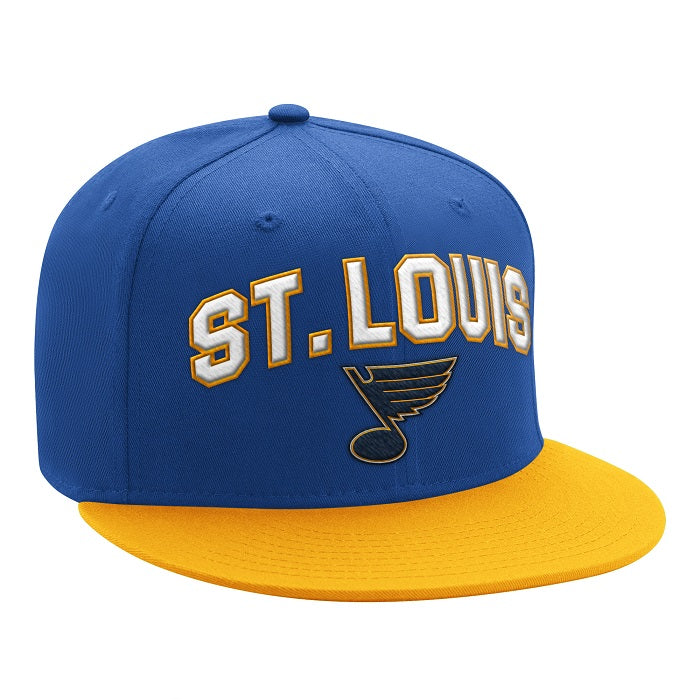 ST. LOUIS BLUES STARTER ST. LOUIS SNAPBACK - ROYAL/GOLD