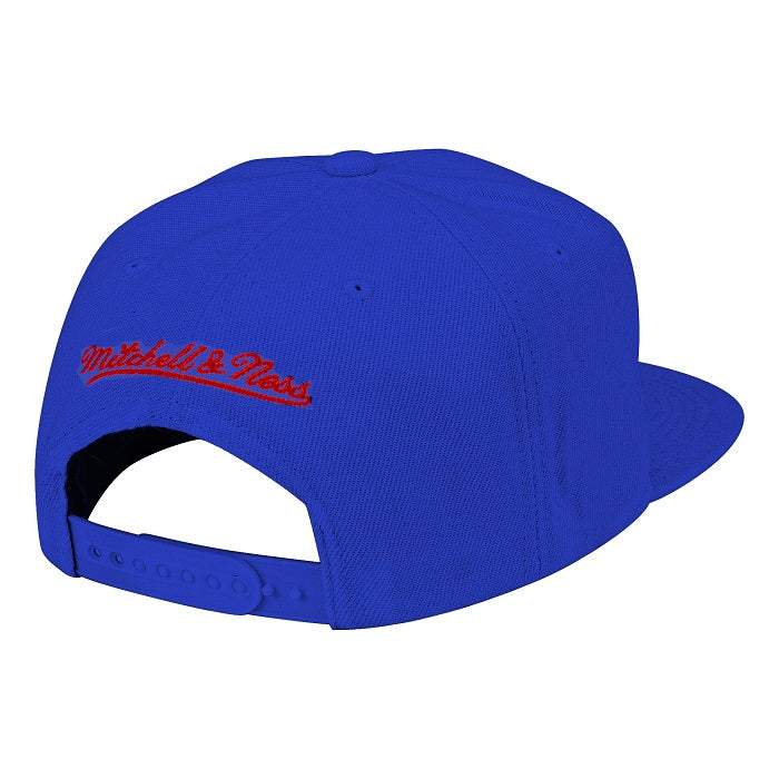 ST. LOUIS BLUES MITCHELL & NESS NOTE SNAPBACK HAT - ROYAL