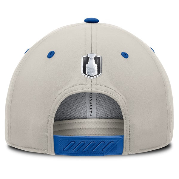 2025 ST. LOUIS BLUES AUTHENTIC PRO PLAYOFF SNAPBACK HAT Hats Fanatics