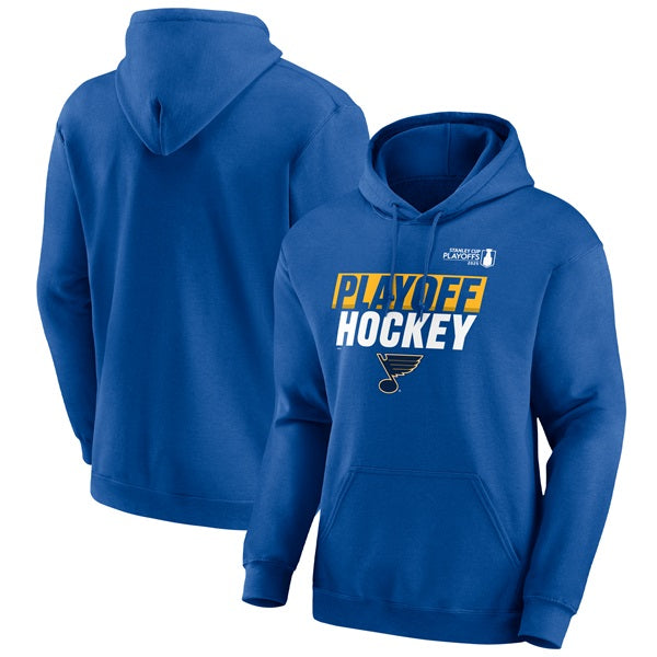 2025 ST. LOUIS BLUES AUTHNETIC PRO PLAYOFF HOODIE - ROYAL Hoodie Fanatics