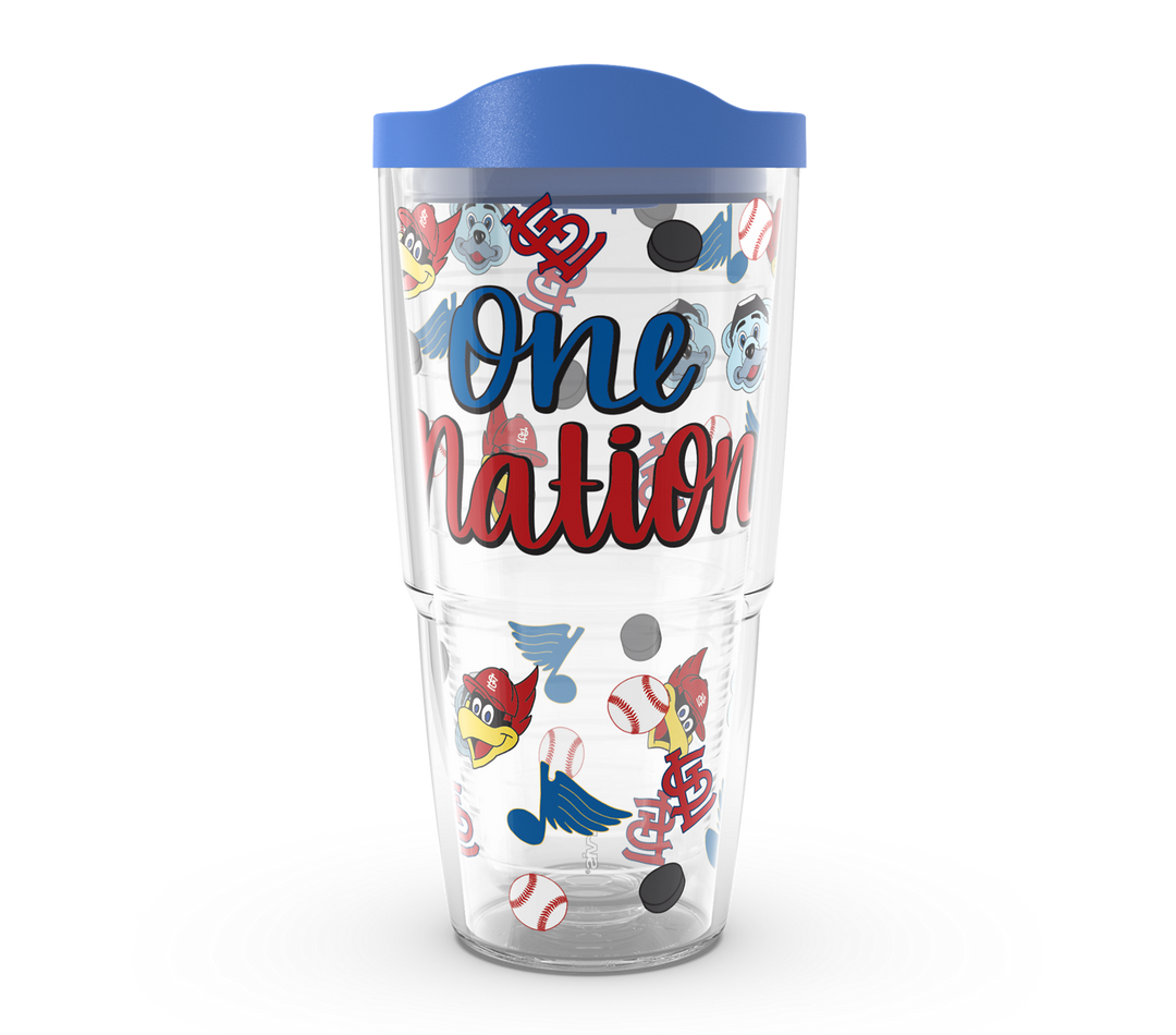 ST. LOUIS BLUES 24OZ ONE TEAM TERVIS TUMBLER Novelties BDA Sports   