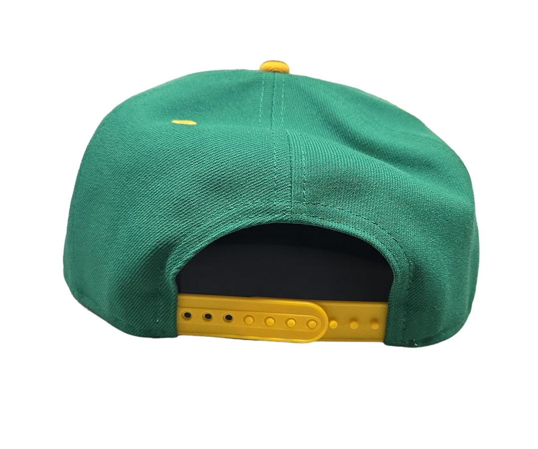 ST. LOUIS BLUES TRUMPET MARDI GRAS SNAPBACK - GREEN