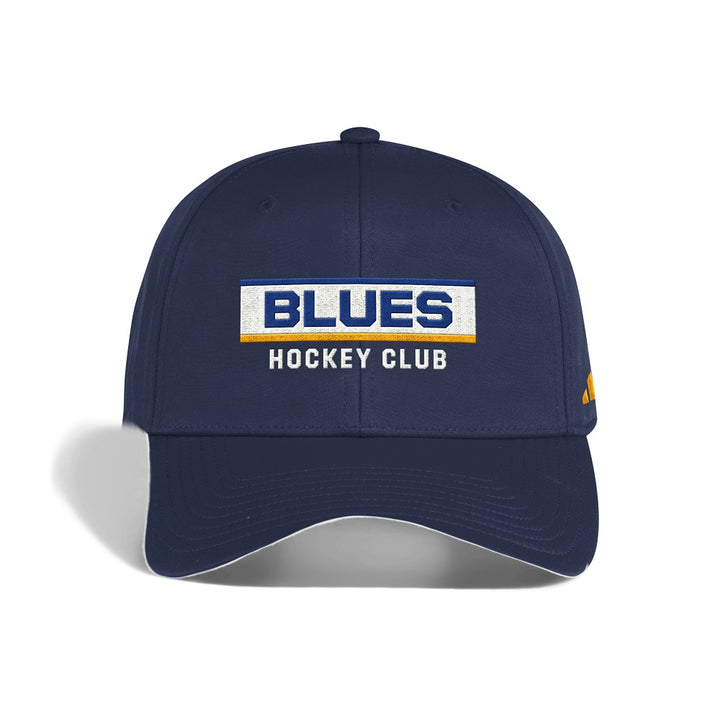 ST. LOUIS BLUES ADIDAS HOCKEY CLUB STRAPBACK HAT - NAVY Hat adidas   