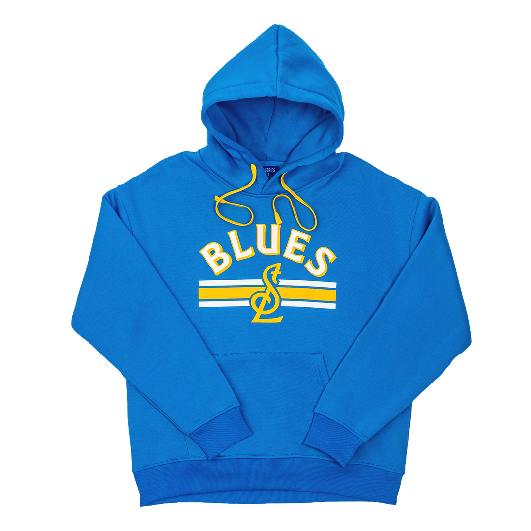 STL BLUES STRIPE MARK HOODIE Hoodie Series Six