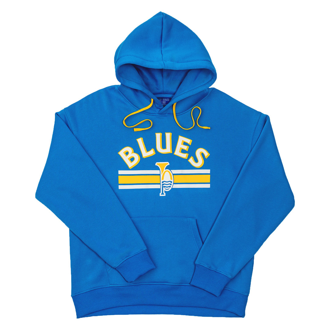 STL BLUES STRIPE TRUMPET HOODIE Hoodie Series Six