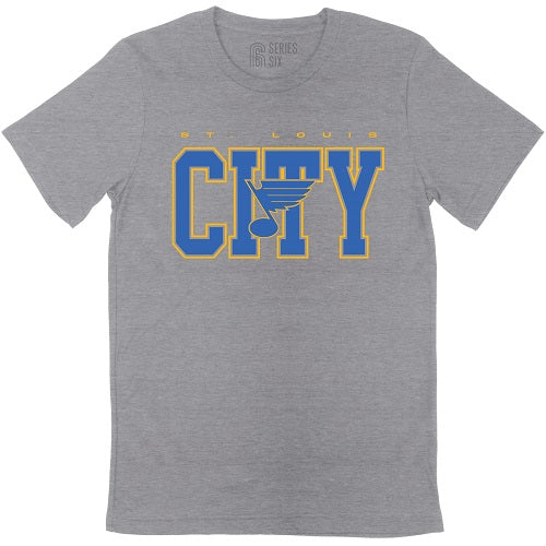 ST. LOUIS BLUES MENS CITY SST - GREY Mens Trendy Doll