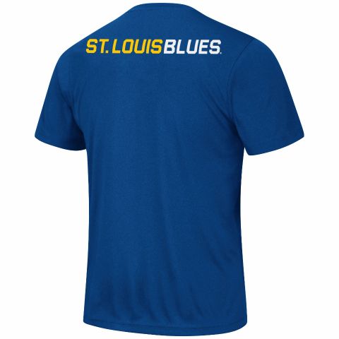 ST. LOUIS BLUES COLOSSEUM HOOKED TEE SHIRT T-shirt Colosseum   
