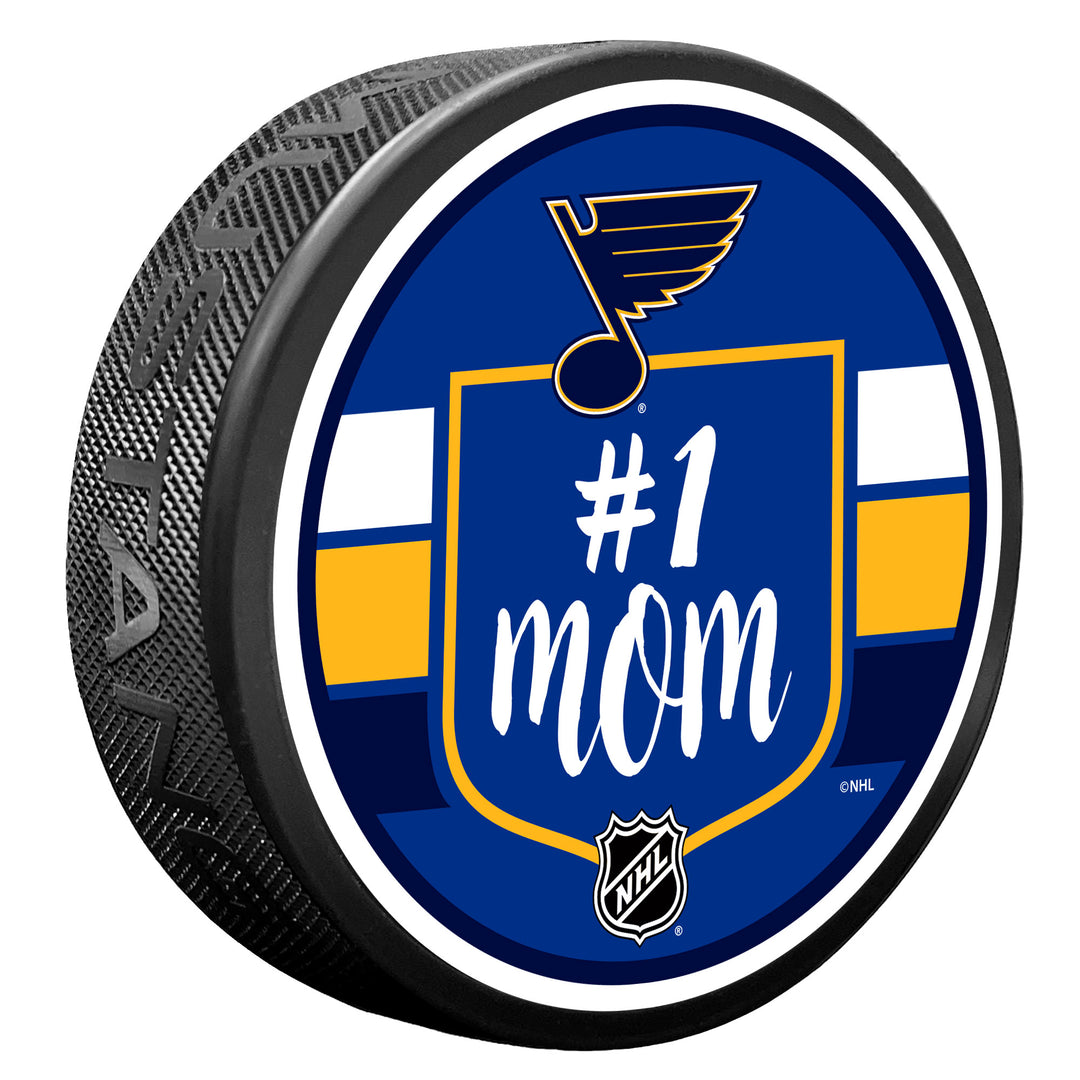 ST. LOUIS BLUES #1 MOM PUCK Novelties Mustang Products   