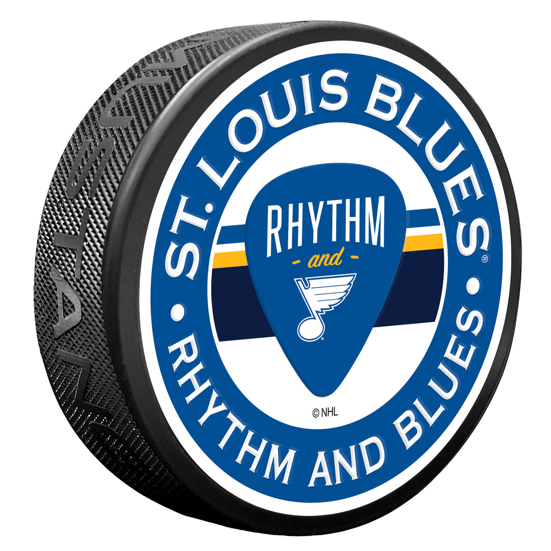ST. LOUIS BLUES RHYTHM AND BLUES PUCK Puck Mustang Products   