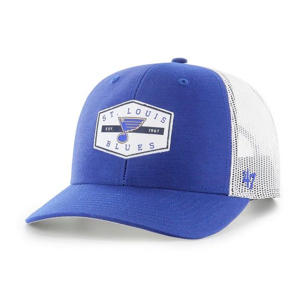 ST. LOUIS BLUES ’47 CONVOY MESH SNAPBACK HAT- ROYAL