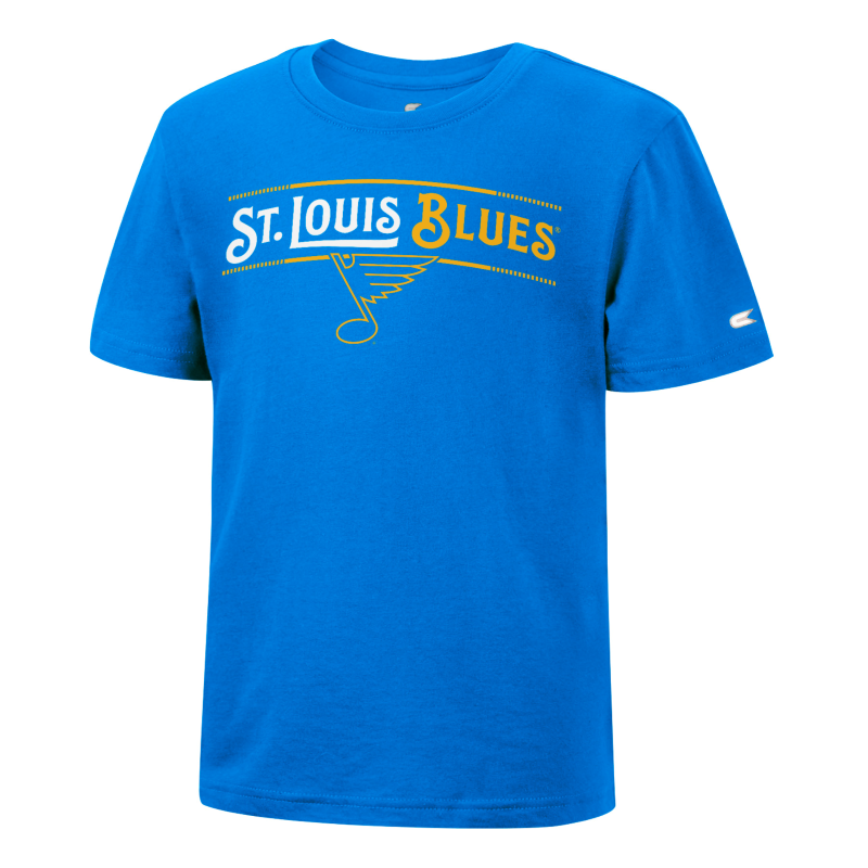ST. LOUIS BLUES TODDLER WORDMARK NEW LOGO TEE – STL Authentics