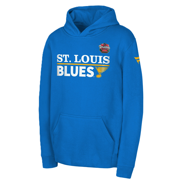 ST. LOUIS BLUES OUTERSTUFF YOUTH WINTER CLASSIC HOODIE - ROYAL Hoodie OUTERSTUFF