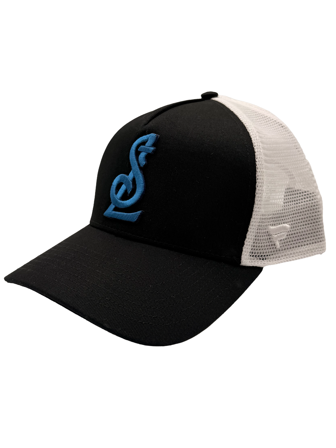 STL 3D PATCH MESH SNAPBACK FANATICS - BLACK WHITE